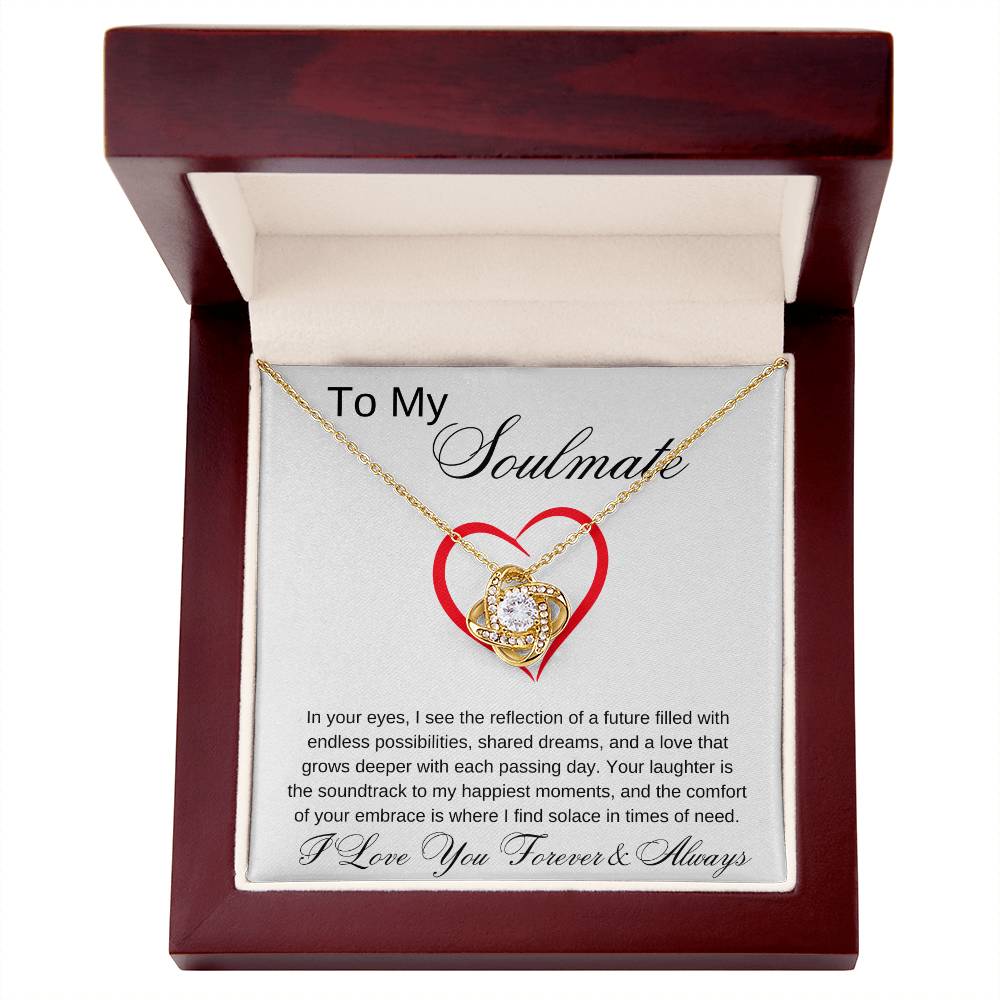 Love Knot Necklace - In Your Eyes Soulmate