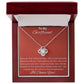 Love Knot Necklace - Roses are Red Girlfriend