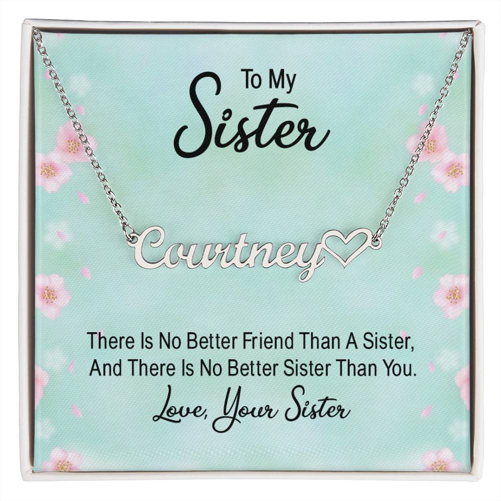 Sister Jewelry Gift