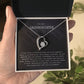 Forever Love Necklace - Braver, Stronger, Smarter Granddaughter