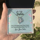 Forever Love Necklace - No Better Friend Sister