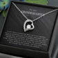 Forever Love Necklace - Braver, Stronger, Smarter Granddaughter