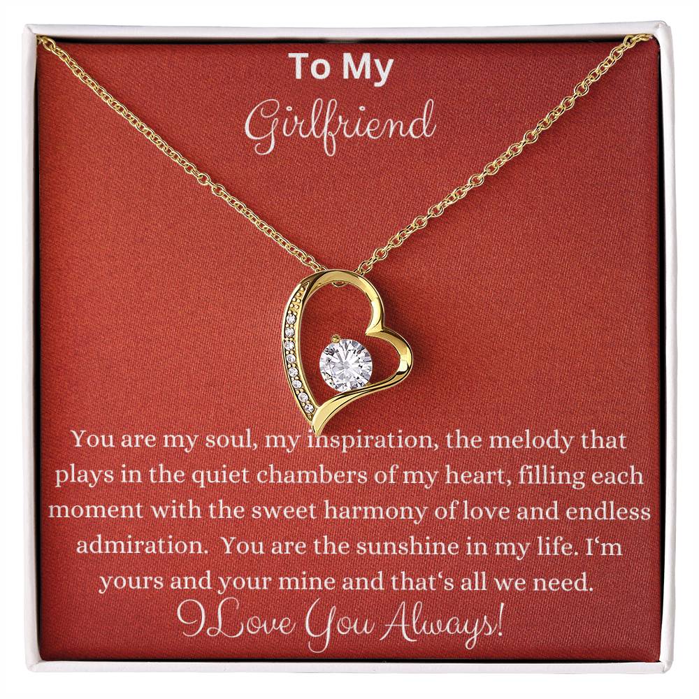 Forever Love Necklace - You Are My Soul Girlfriend