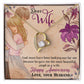 Forever Love Necklace - Angel Happy Anniversary Wife