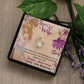 Forever Love Necklace - Angel Happy Anniversary Wife