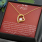 Forever Love Necklace - You Are My Soul Wife